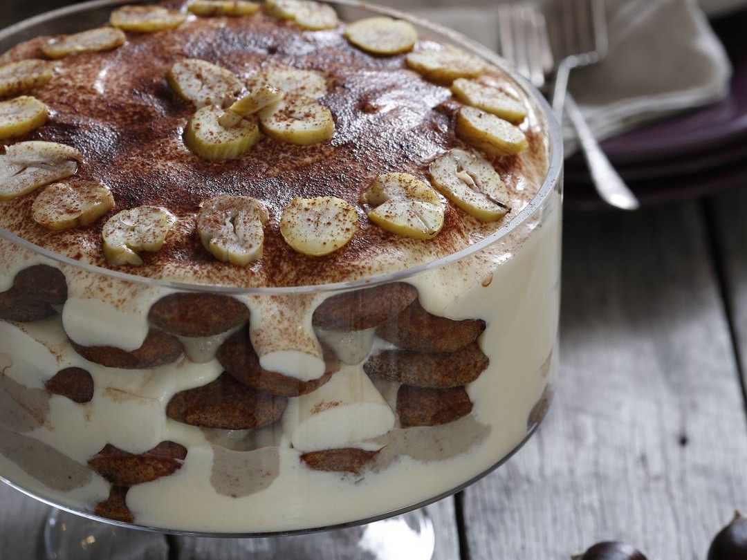 Creamy Chestnut Tiramisu