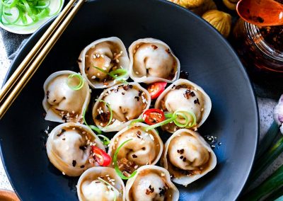 Plant-Based Chestnut Dumpling