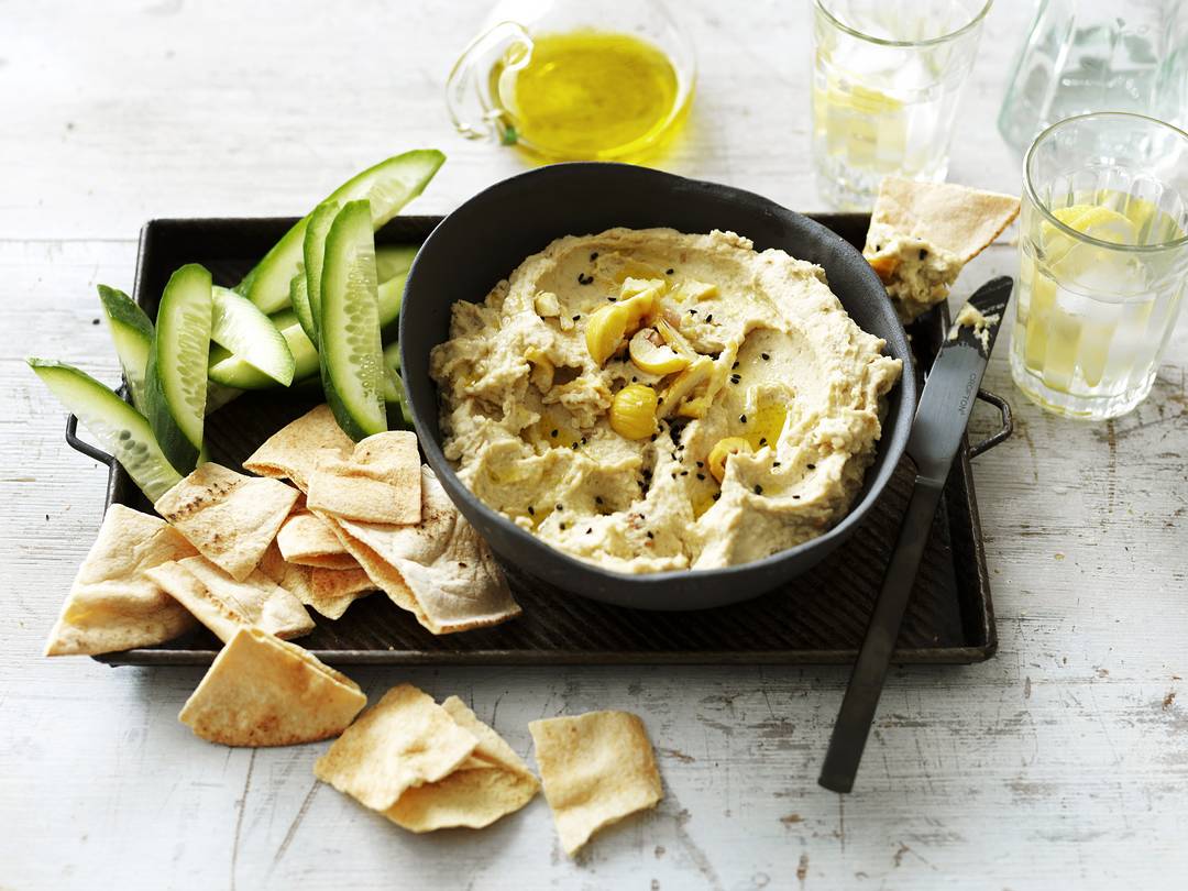 Chestnut Hummus dip